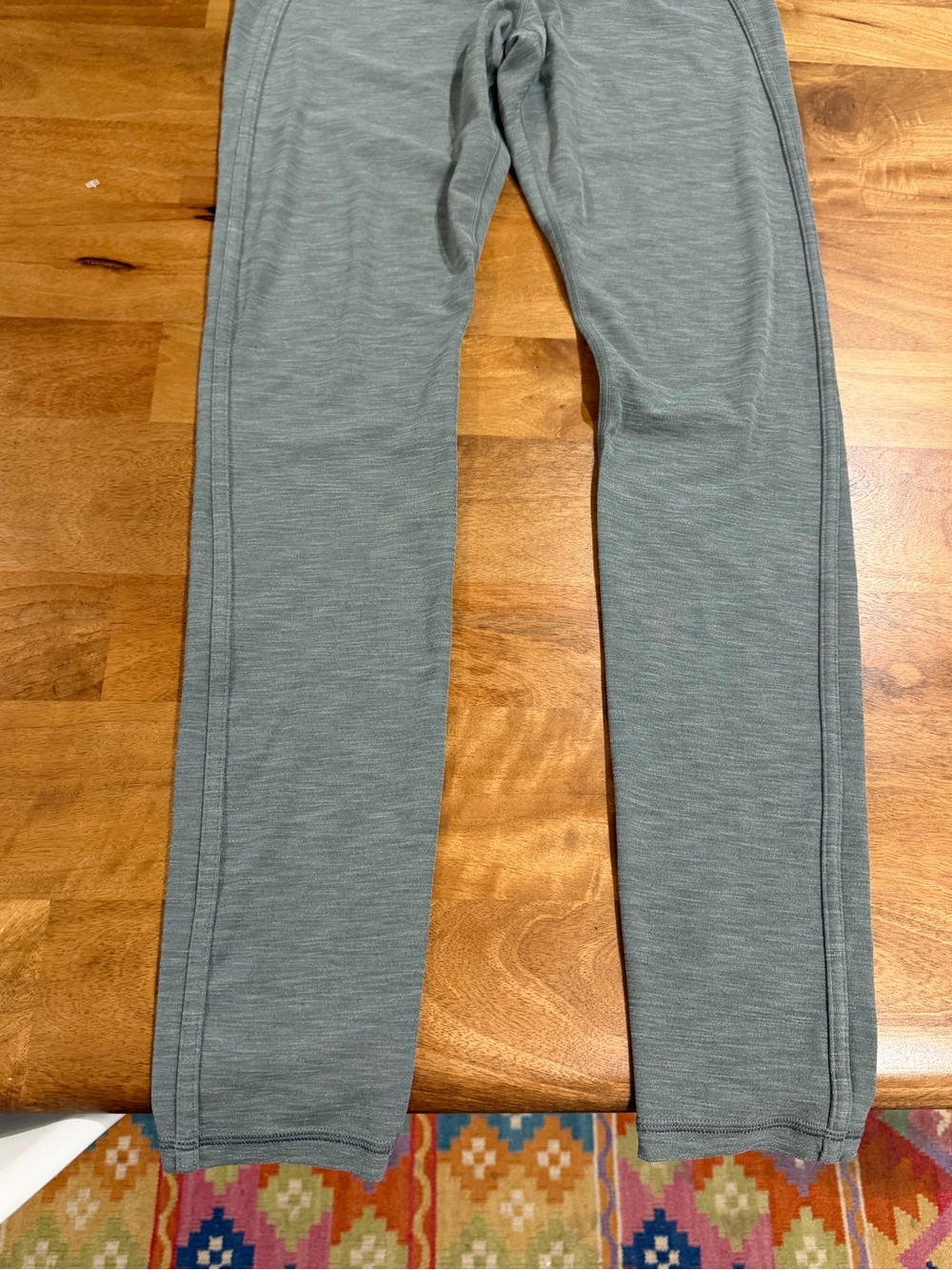 Athleta Elation Over the Heel Tight Women's Leggings in Sage Green Size Large - Picture 4 of 7